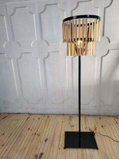 Lámpara de Pie bambú - Grumsdelg