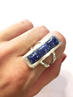 Anillo Lapiz Lazuli