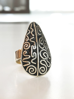 Anillo Líneas de Nazca/ Pieza Única