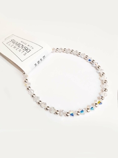 Pulsera Cristal Blanca