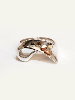 Anillo Klab con Cobre y Bronce