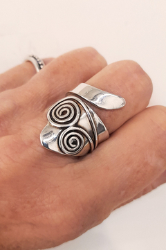 Anillo doble espiral - comprar online