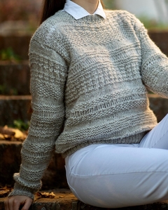 Imagen de Sweater “ZARAUZ “gris