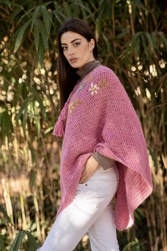 Poncho “YUCATÁN “rozado - comprar online