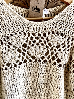 Sweater “Fresias”Beige - comprar online