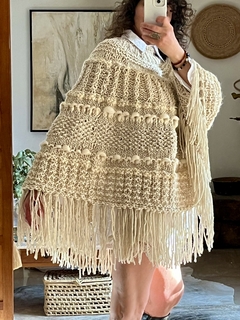 Poncho POLIGNANO Natural en internet