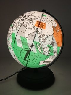 GLOBO TERRAQUEO DISEÑO NEO C/LUZ - comprar online