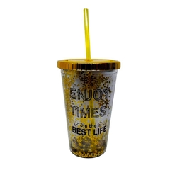 VASO GLITTER CON SORBETE - comprar online