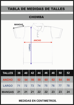 CHOMBA LP 577 BLANCO - tienda online