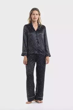 Pijama camisero c/ palazzo- Woman by Promesse (WO15240I24) - comprar online