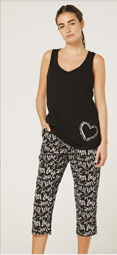 Pijama musculosa c/ pescador-Love-Woman By Promesse (WO15089V22)
