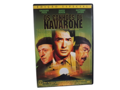 DVD-OS CANHÔES DE NAVARONE/1961-Gregory Peck, David Niven, Anthony Quinn-Usado