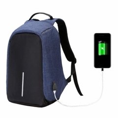 Mochila antirrobo usb incluye powerbank - comprar online