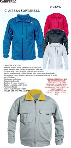 CAMPERA SOFT SHELL - kanaan textil