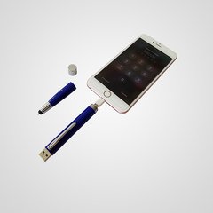 Bolígrafo Metálico con Power Bank integrado y Touch en internet