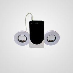 SPEAKER CON BASE PARA CELULAR.