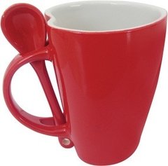 TAZA CORAZÓN CON CUCHARA - comprar online