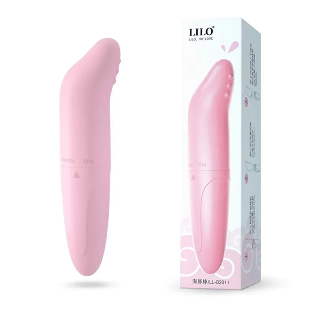 Balita Mini Vibrador Rosa Clítoris Vaginal Anal Juguete Masturbador