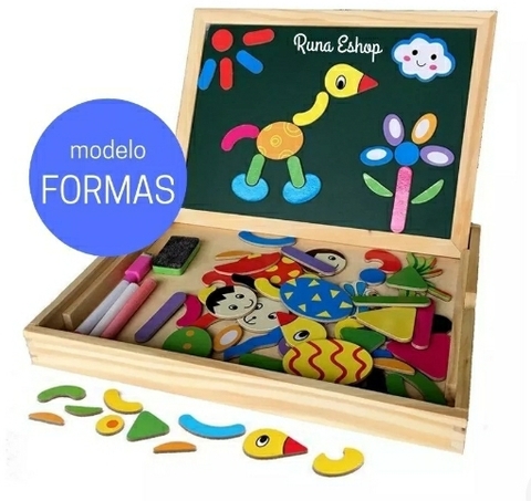 Pizarra Magnetica Doble Numeros o Formas - comprar online