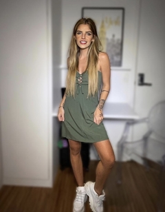 Vestido Thayla - Verde - comprar online