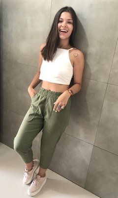 Calça Moa- Verde - comprar online