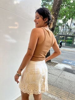 Saia Bianca - Off White - Malka atelier