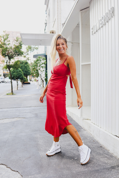 Vestido Cella - Vermelho - comprar online