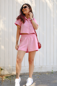 Shorts Olivia - Rosa - comprar online