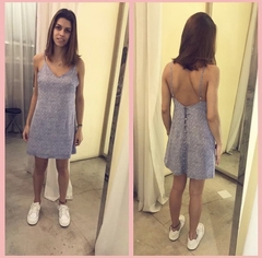 Vestido Barbara Azul