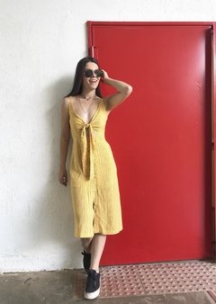 Vestido Mia - Amarelo - comprar online