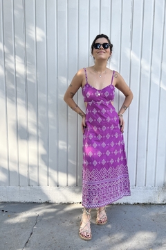 Vestido Zoe Roxo