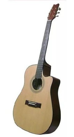Gracia 115 Guitarra Acustica Tapa De Pino Con Corte