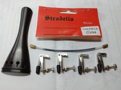 Stradella Cv44 Cordal Violin 4/4 +tiracordal Y Microafinador