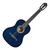 Valencia Vc102bus Guitarra Criolla Tamaño Mini Azul