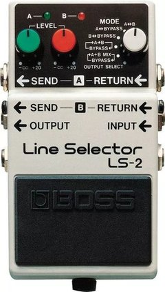 Boss Ls2 Line Selector Pedal P/guitarra Edenlp