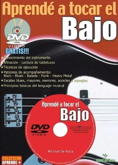 Aprender A Tocar El Bajo Método Aprendizaje Con Dvd