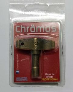 Chromos Llave Para Afinar Bateria - Terminacion Simil Bronce