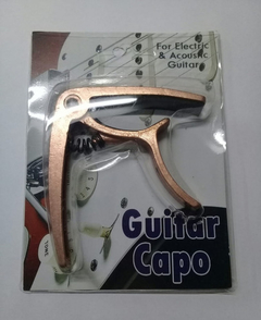 Chromos Capo Capodastro Para Guitarra Electrica Acustica - comprar online