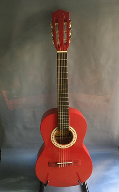 Gracia Modelo Niño Guitarra Criolla Clasica Infantil Roja