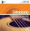 Daddario Ej15 3d Cuerdas P/ Guitarra Acústica 010-047 (SIN CAJA) en internet