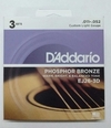 Daddario Ej26 Cuerdas Guitarra Acustica 011-52 (sin Caja) - comprar online