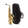 Knight Jbas-200 Saxo Alto Eb Llave De F# Gold Laqueado Estuc