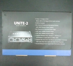 Kurzweil Unite2 Interfaz Usb Placa De Sonido 2 In / 2 Out - tienda online
