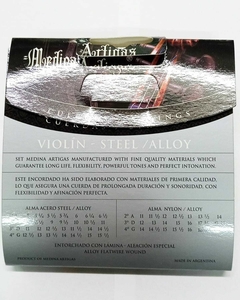 Medina Artigas 1810 Encordado Acero / Cromo Para Violin - comprar online