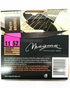 Magma Ga130b80 Encordado 011-052 Para Guitarra Acustica - comprar online