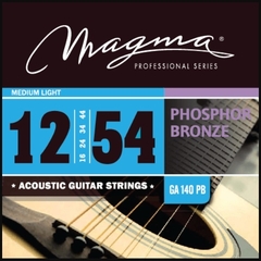 Magma Ga140pb Cuerdas Para Guitarra Acústica 012-054
