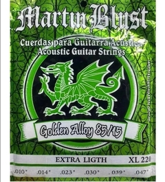 Martin Blust Xl 220 Encordado Guitarra Acustica 010