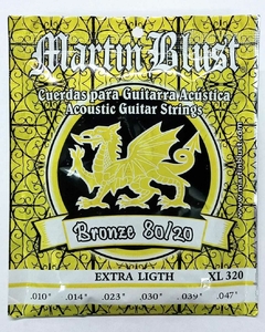 Martin Blust Xl 320 Encordado Guitarra Acustica 010-0471