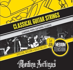 Medina Artigas 520 Encordado Dorado Para Guitarra Clásica