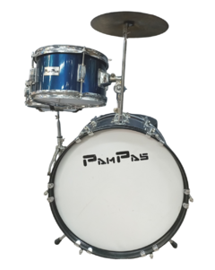 Oportunidad! Pam-pas Bateria Infantil 3 Cuerpos Bombo 16'' - tienda online